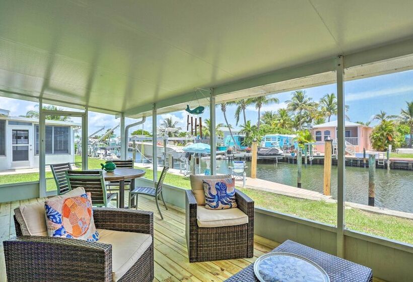 Ocean Access Jensen Beach Home: Dock & Lanai!