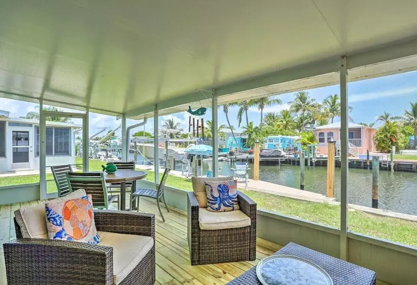 Ocean Access Jensen Beach Home: Dock & Lanai!