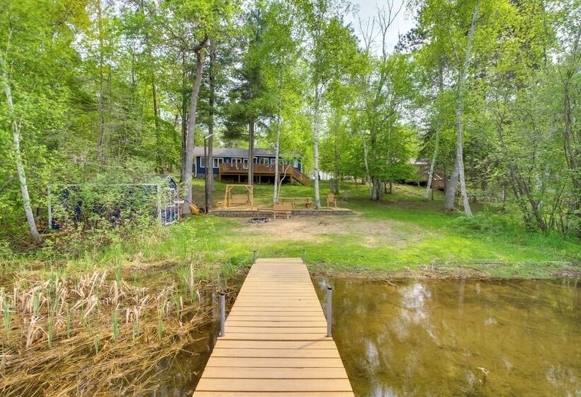 Lakefront Cabin W/ Deck, Games, & Views!