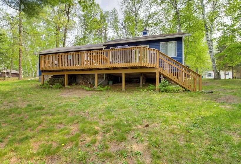 Lakefront Cabin W/ Deck, Games, & Views!