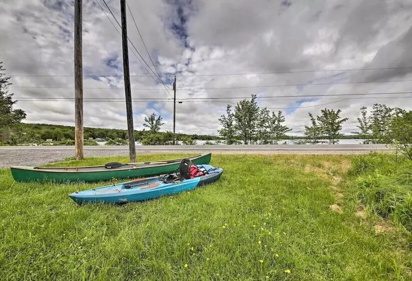 Pet Friendly Togus Pond Home: Kayak & Canoe!