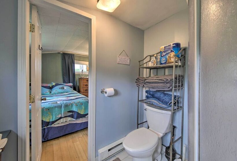 Pet Friendly Togus Pond Home: Kayak & Canoe!