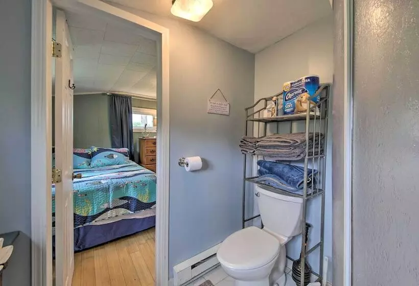 Pet Friendly Togus Pond Home: Kayak & Canoe!