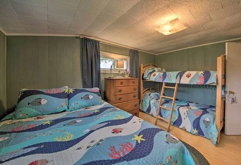 Pet Friendly Togus Pond Home: Kayak & Canoe!