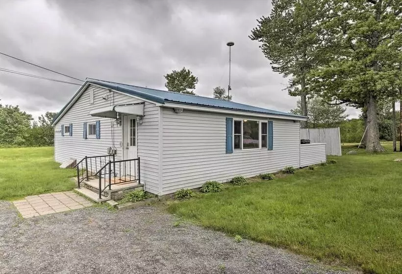 Pet Friendly Togus Pond Home: Kayak & Canoe!