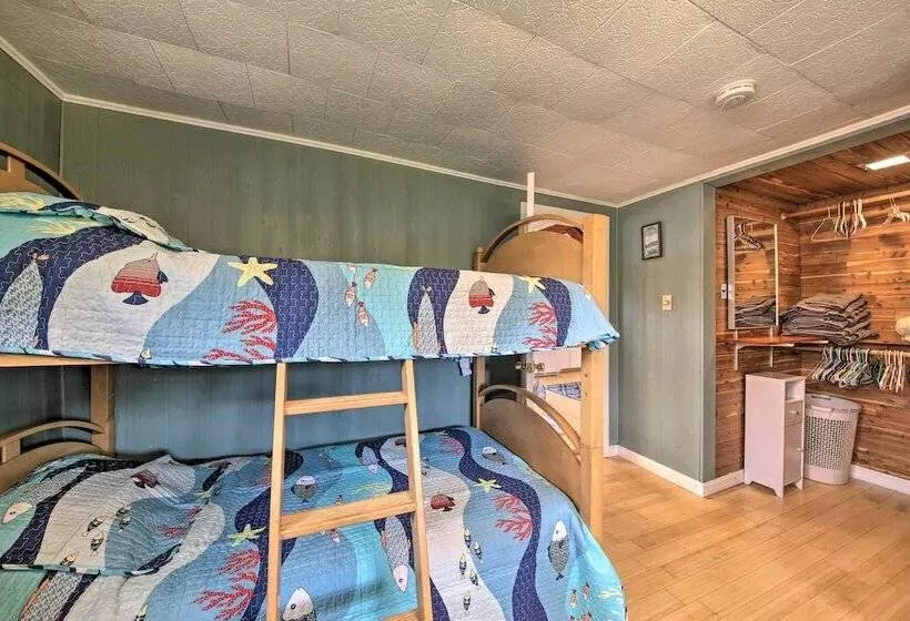 Pet Friendly Togus Pond Home: Kayak & Canoe!