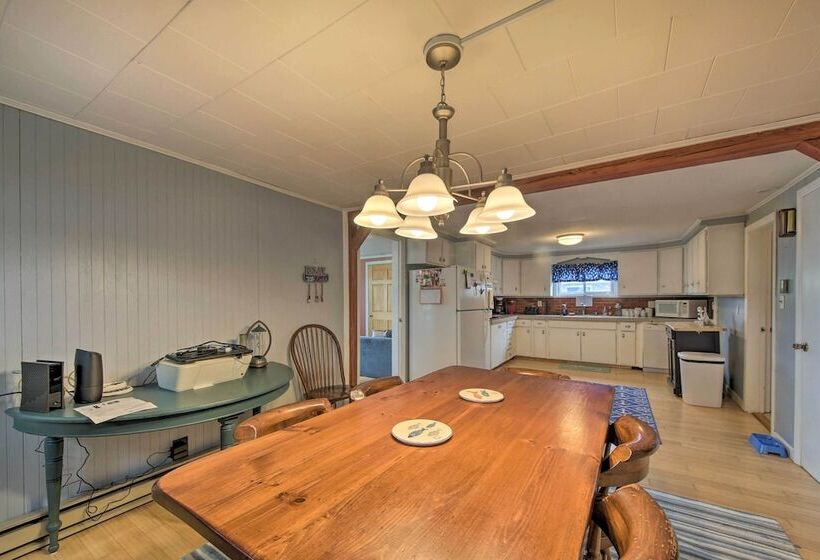 Pet Friendly Togus Pond Home: Kayak & Canoe!