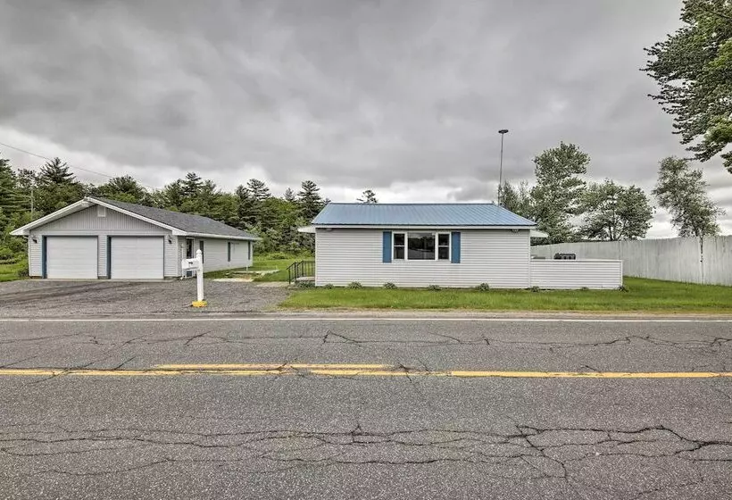 Pet Friendly Togus Pond Home: Kayak & Canoe!