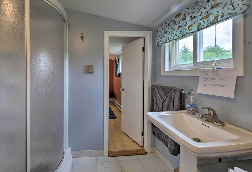 Pet Friendly Togus Pond Home: Kayak & Canoe!