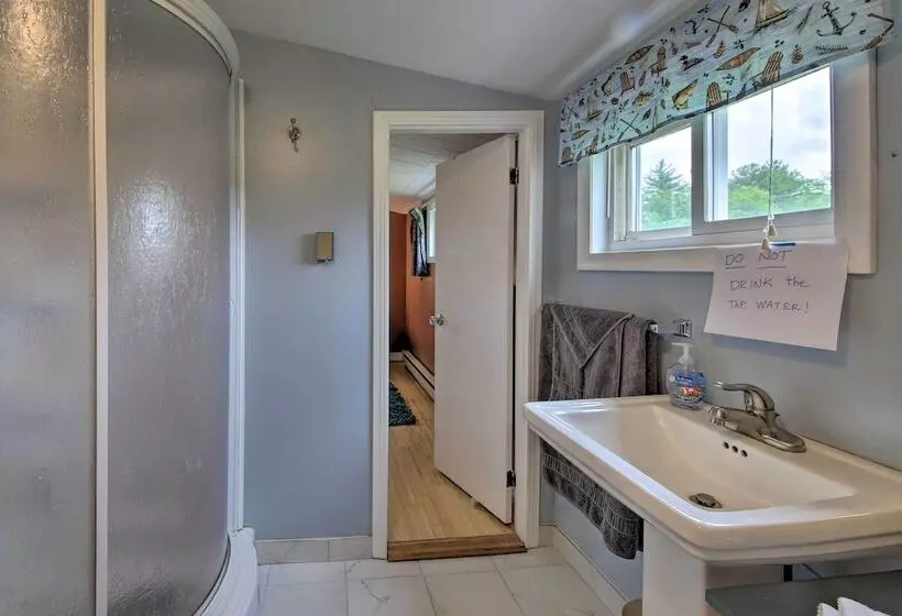 Pet Friendly Togus Pond Home: Kayak & Canoe!