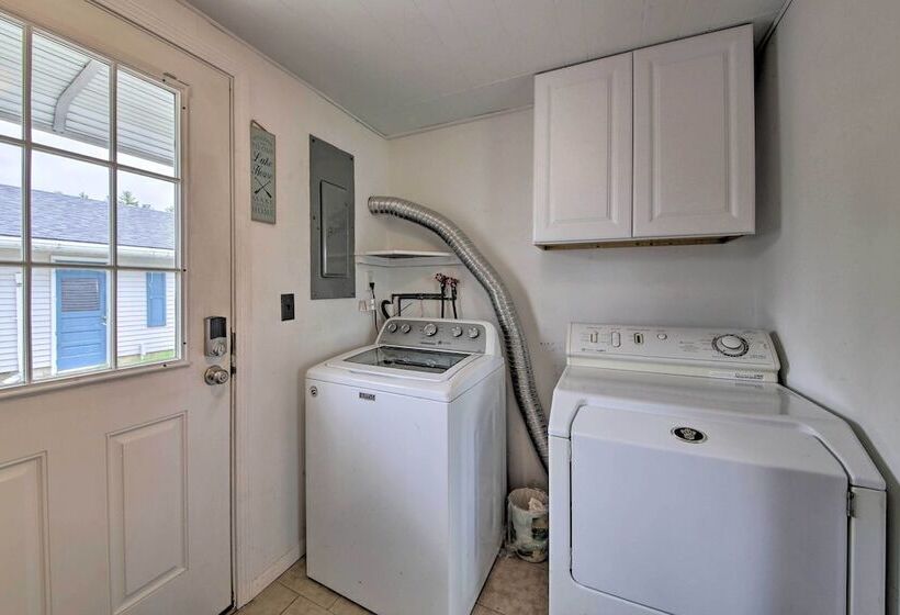 Pet Friendly Togus Pond Home: Kayak & Canoe!