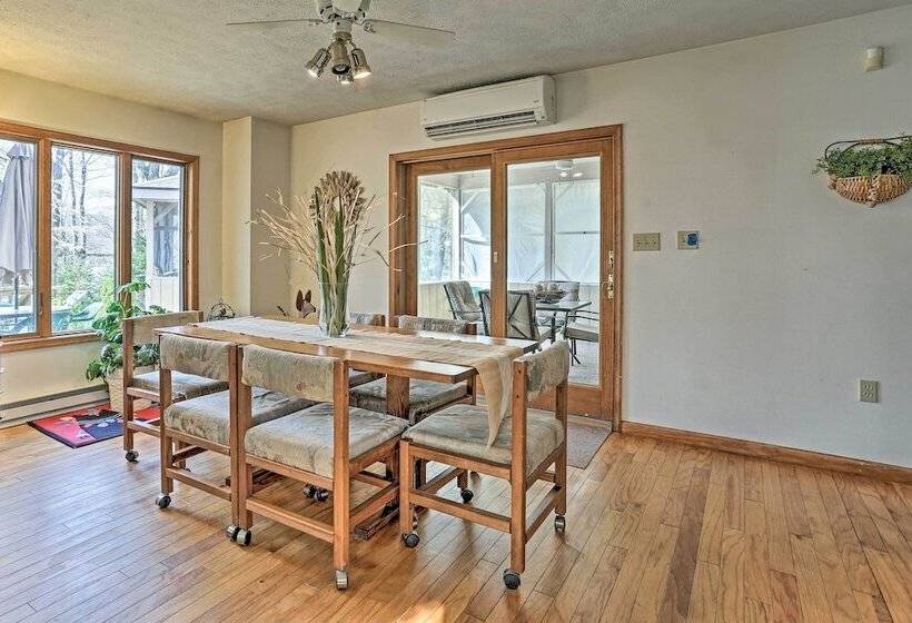 Pocono Lake Paradise W/ Private Beach & Dock!