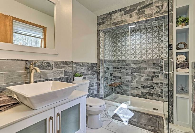 Pocono Lake Paradise W/ Private Beach & Dock!