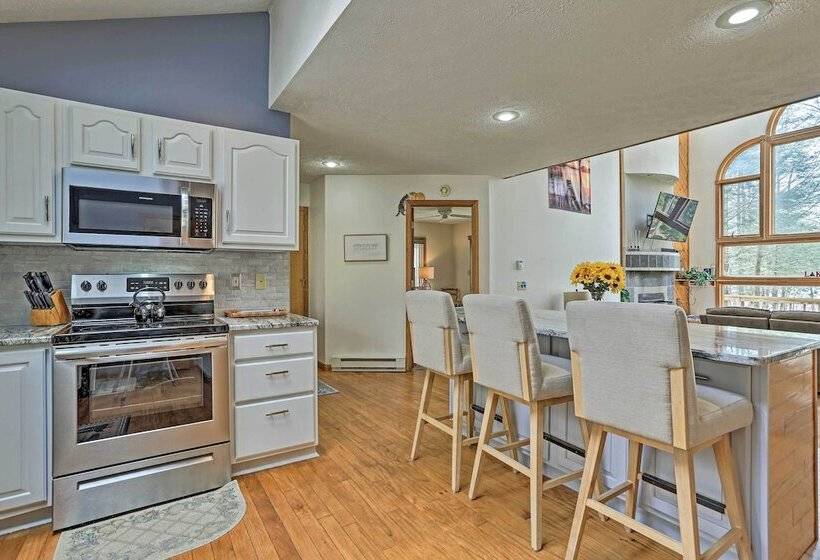 Pocono Lake Paradise W/ Private Beach & Dock!