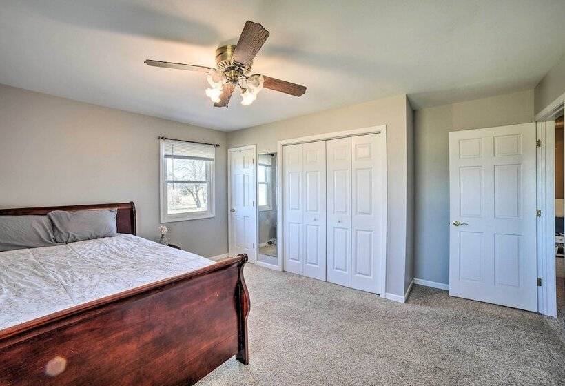 Rural Seneca House W/ Yard Near I 80