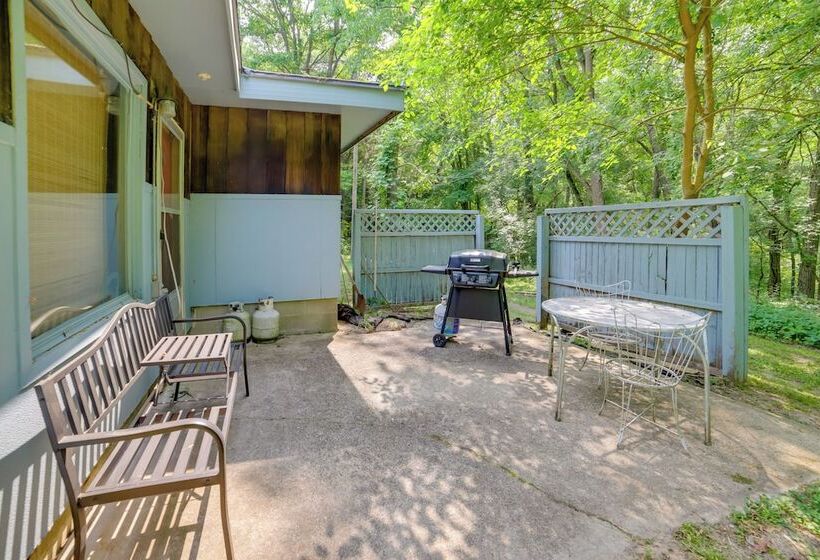 Rustic Cottage With Fire Pit & Private Yard!