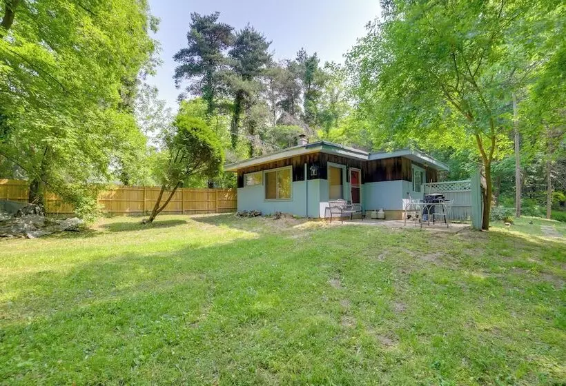 Rustic Cottage With Fire Pit & Private Yard!
