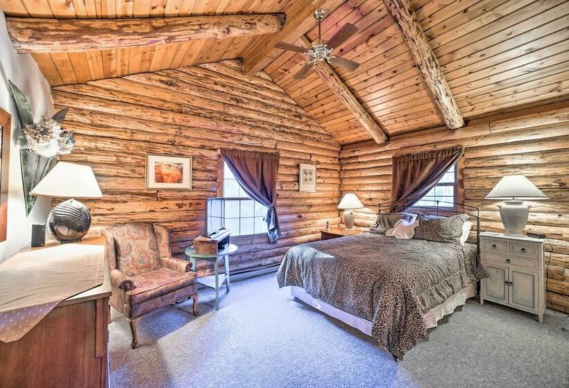 Pet Friendly New York Cabin W/ Hot Tub & Game Room