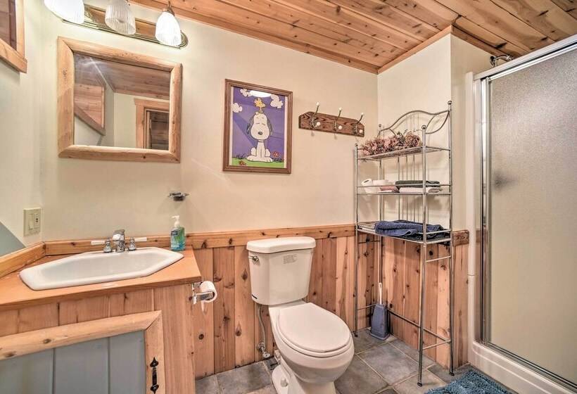 Pet Friendly New York Cabin W/ Hot Tub & Game Room