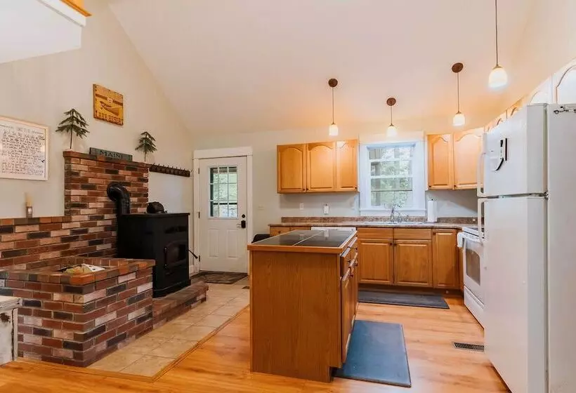 Waterfront Sebec Lake Home W/ Yard + Fire Pit