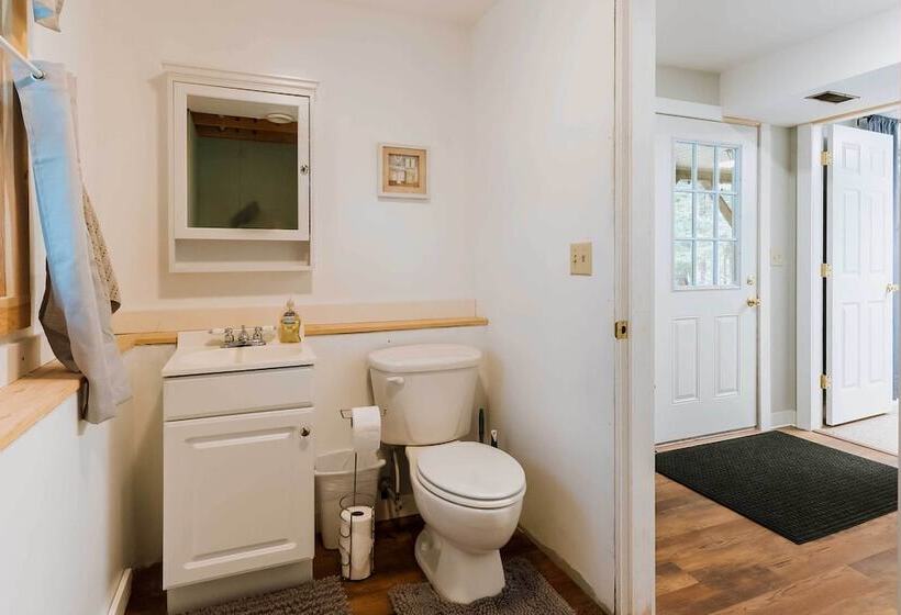 Waterfront Sebec Lake Home W/ Yard + Fire Pit