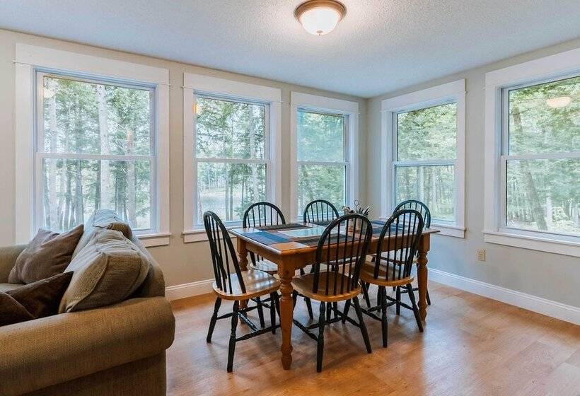 Waterfront Sebec Lake Home W/ Yard + Fire Pit