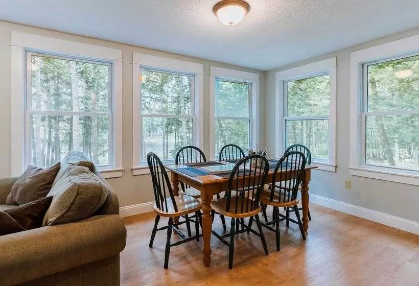 Waterfront Sebec Lake Home W/ Yard + Fire Pit