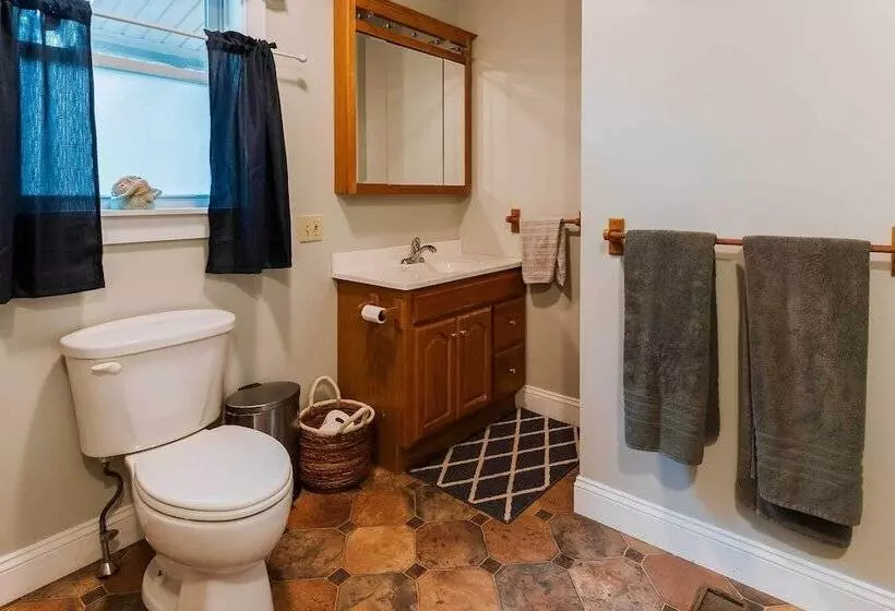 Waterfront Sebec Lake Home W/ Yard + Fire Pit