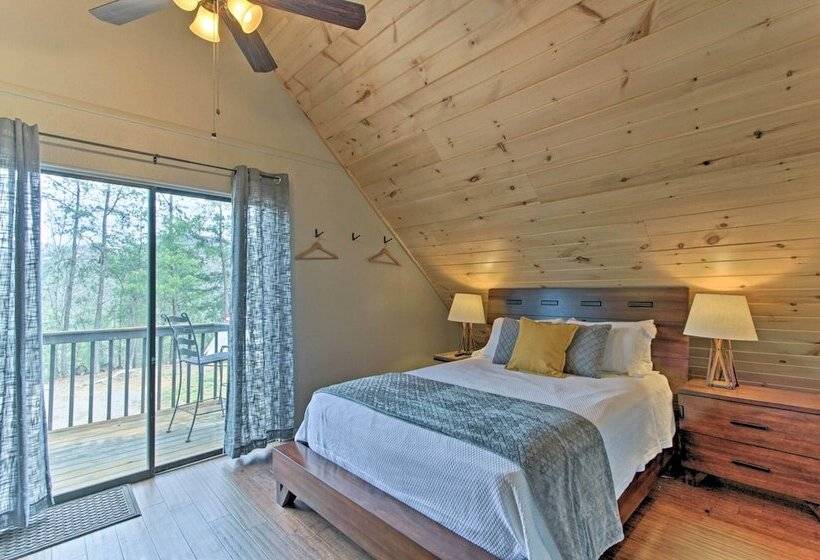 Camp Themed Sevierville Cabin W/ Hot Tub + Teepee!