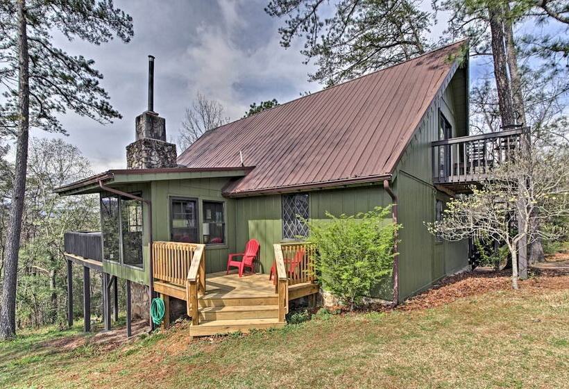 Camp Themed Sevierville Cabin W/ Hot Tub + Teepee!