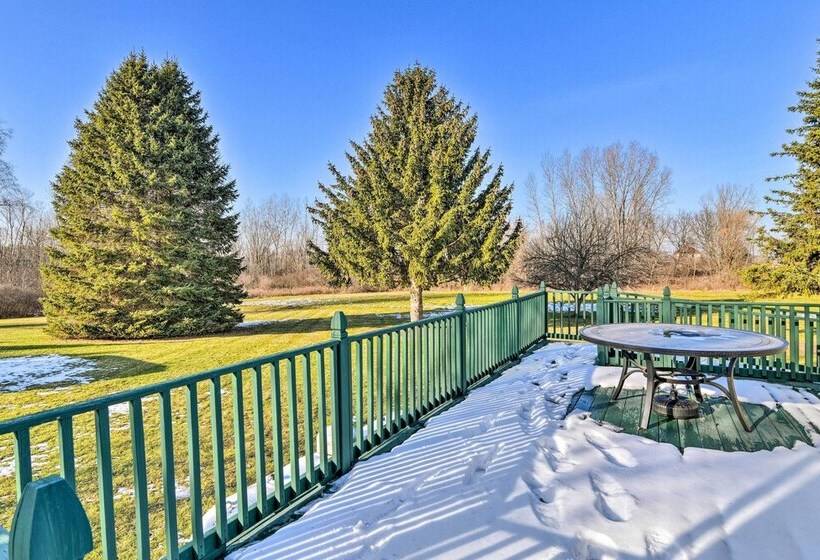 Cozy Cass City Retreat W/ Spacious Deck!