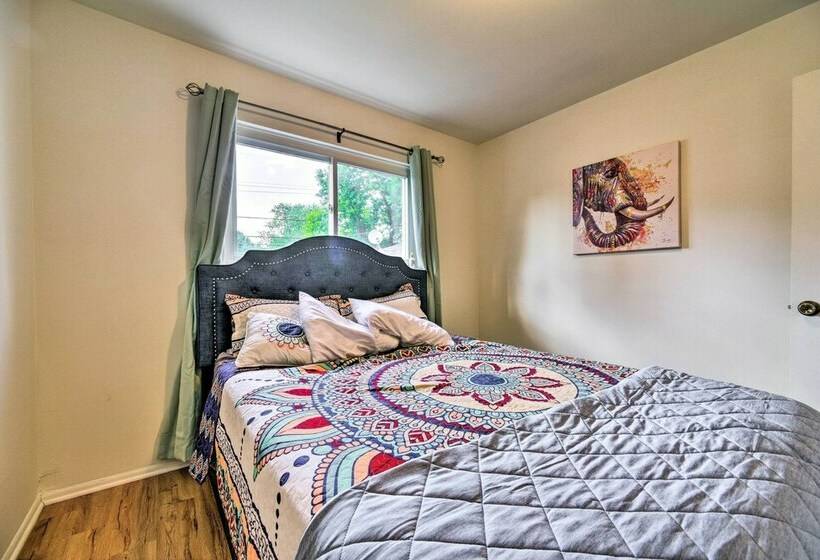 Cozy Center Line Home W/ Fenced Yard & Office