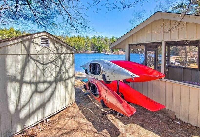 Lakefront Retreat W/ Kayaks, Grill, Fire Pit!