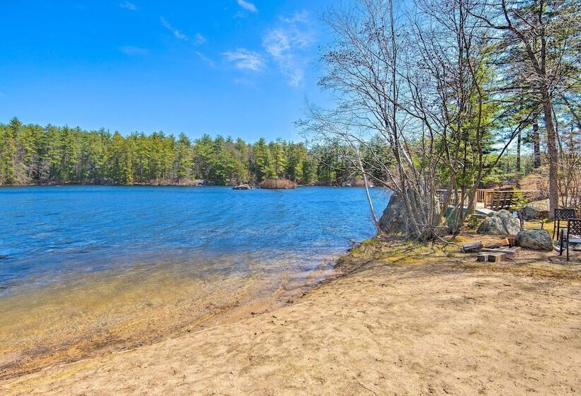 Lakefront Retreat W/ Kayaks, Grill, Fire Pit!