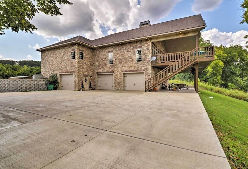 Riverfront Mountain Home: 1/4 Mi To Boat Launch