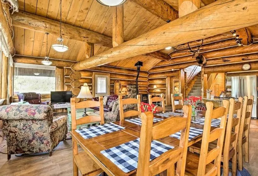 < 1 Mi To Lake Granby: Log Cabin W/ Fire Pit