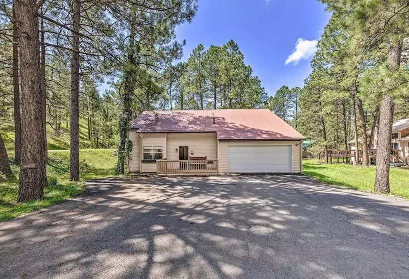 Central Ruidoso Retreat W/ Deck & Game Room!