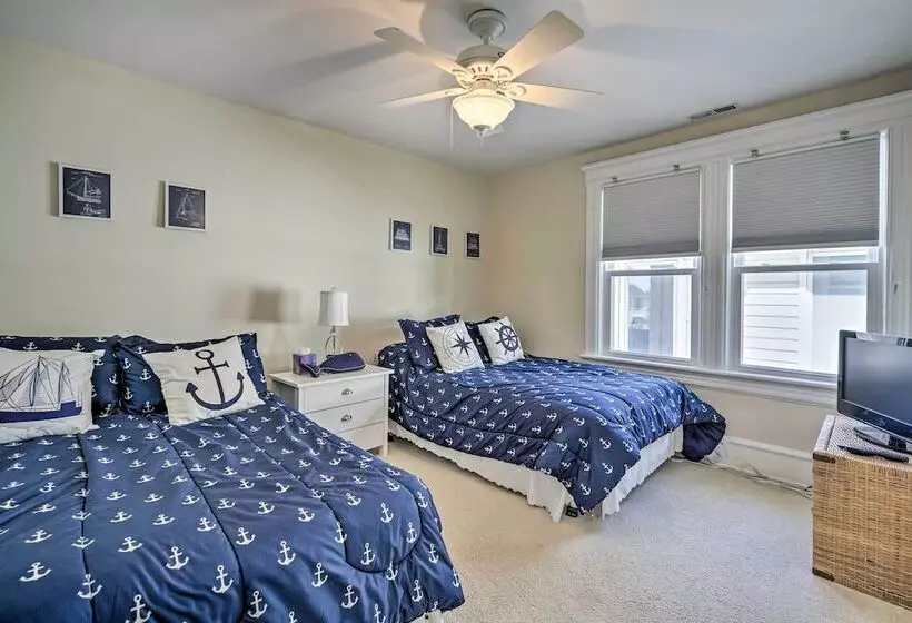 Ventnor City Retreat ~ 1 Block To Boardwalk!