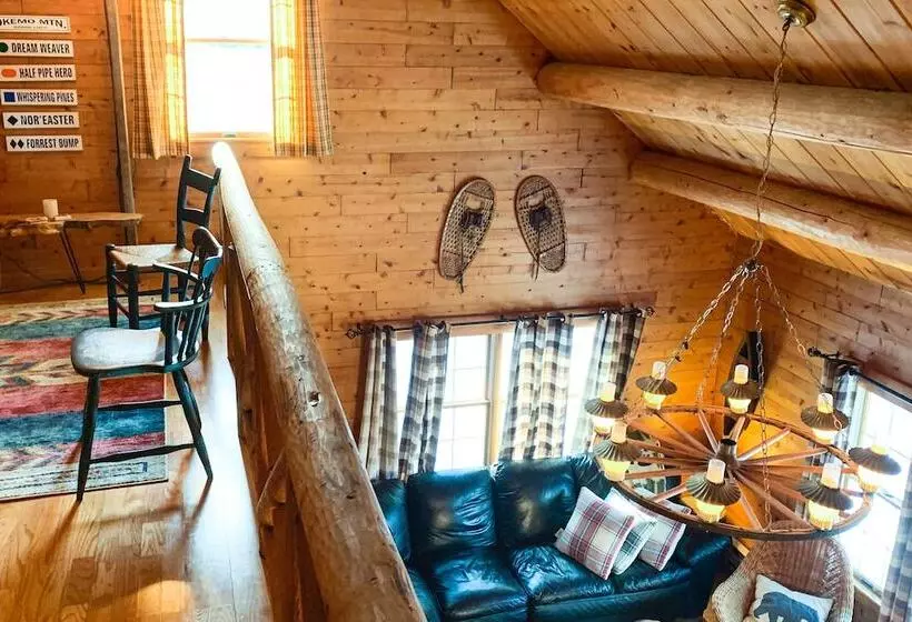 Andover Cabin Retreat W/ Hot Tub & Fireplace!