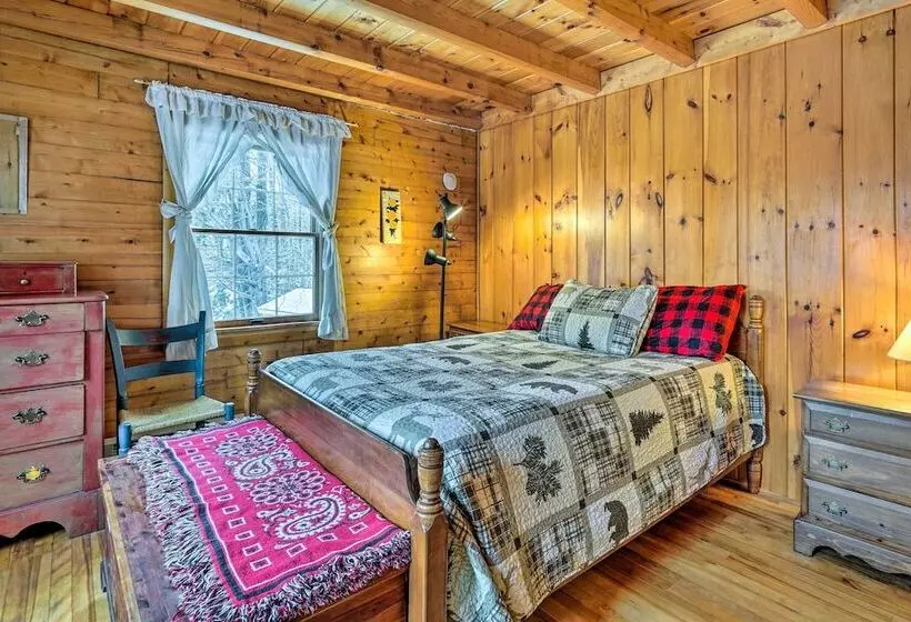 Andover Cabin Retreat W/ Hot Tub & Fireplace!