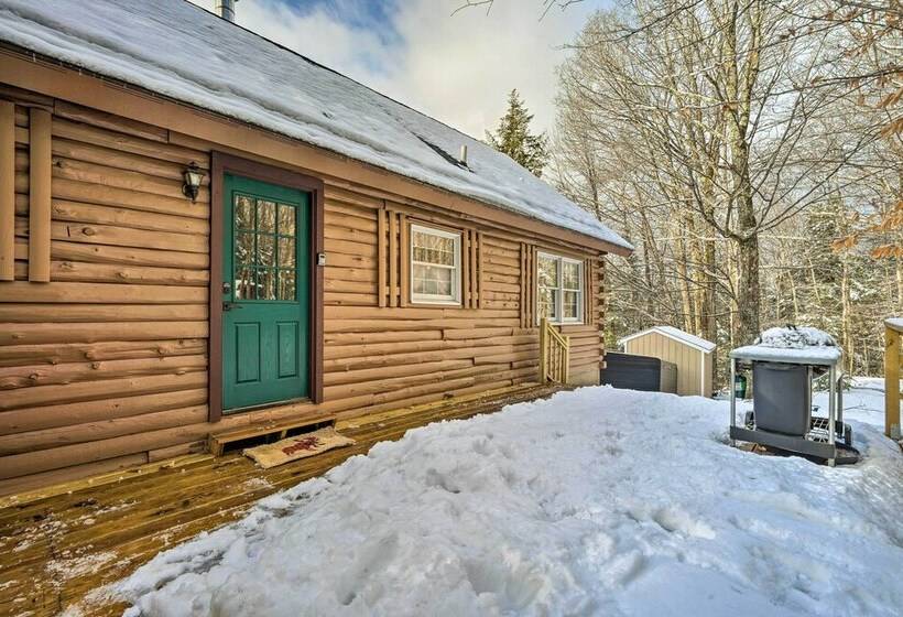 Andover Cabin Retreat W/ Hot Tub & Fireplace!