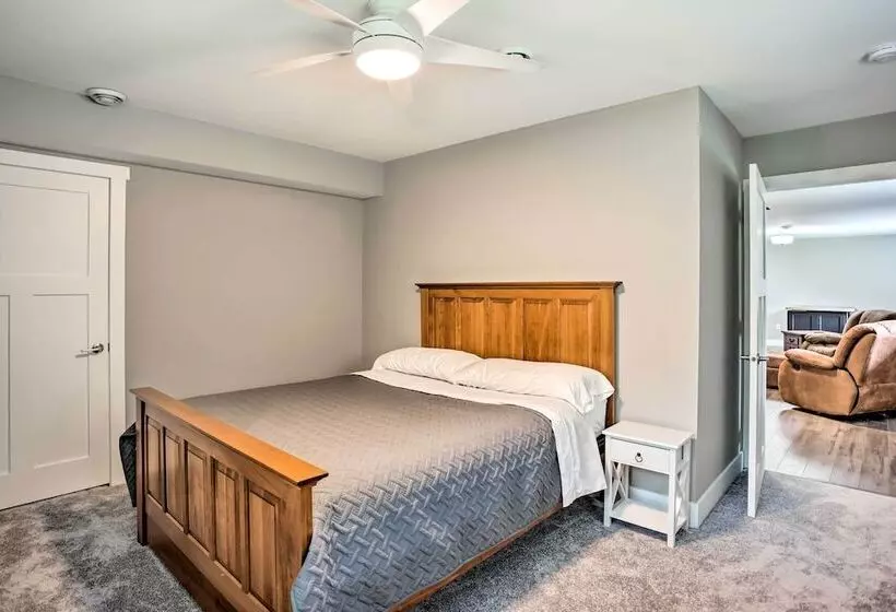 Cabin W/ Dock & Porch Across From Balsam Lake