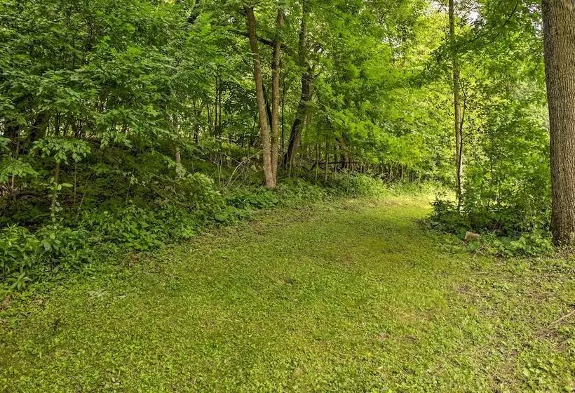 Cabin W/ Dock & Porch Across From Balsam Lake