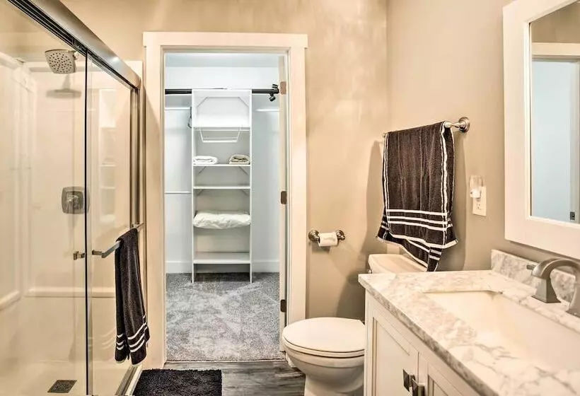 Cabin W/ Dock & Porch Across From Balsam Lake