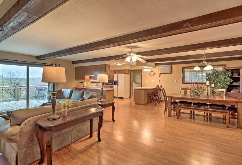 Charming Mountain Home Retreat W/ Lake Views!