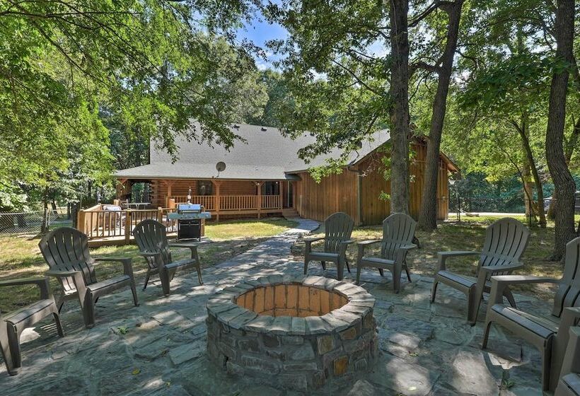 Country Cabin W/ Wraparound Deck & Views!