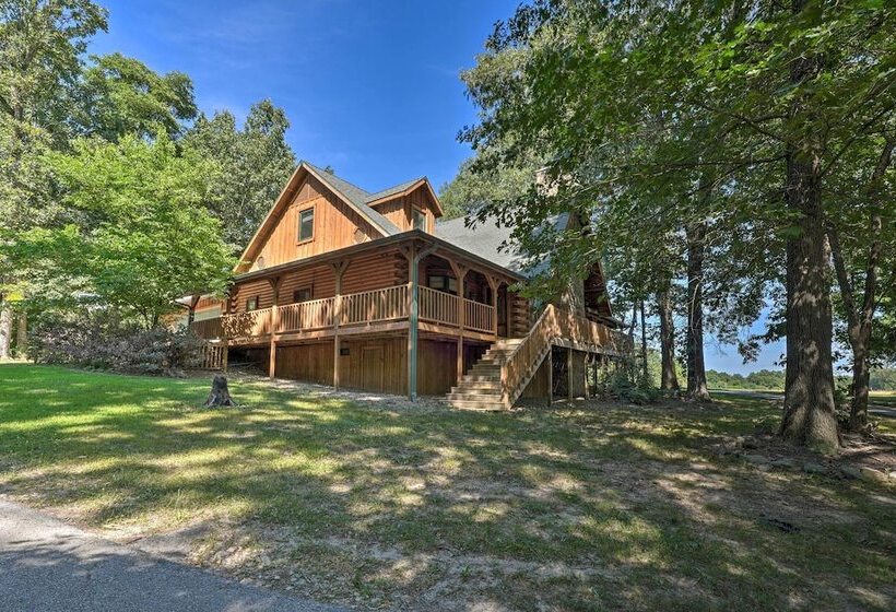 Country Cabin W/ Wraparound Deck & Views!