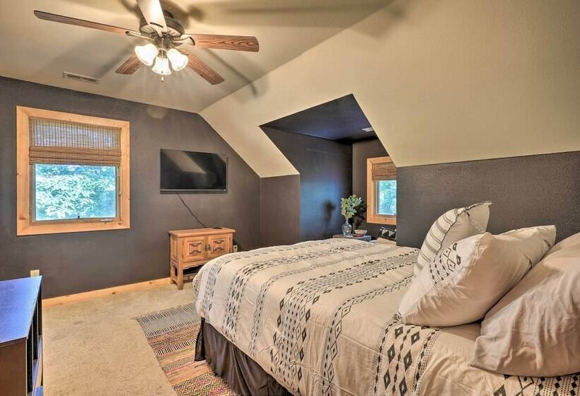 Country Cabin W/ Wraparound Deck & Views!