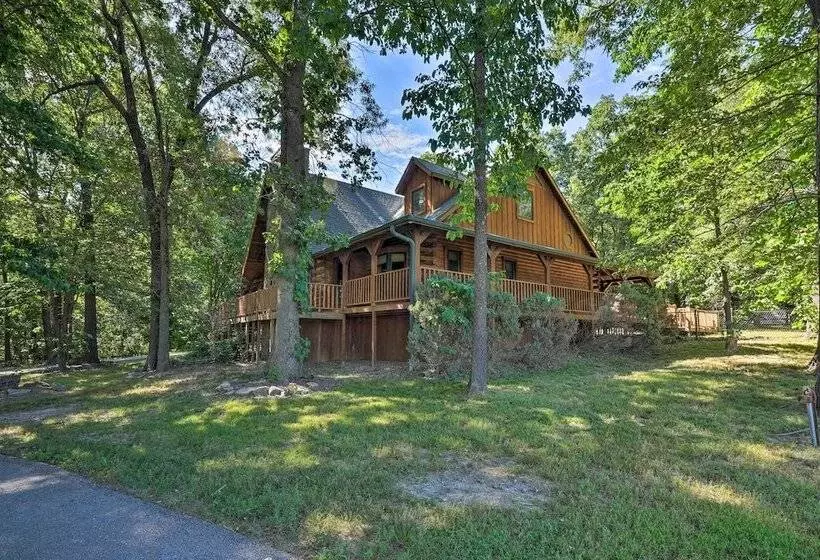 Country Cabin W/ Wraparound Deck & Views!