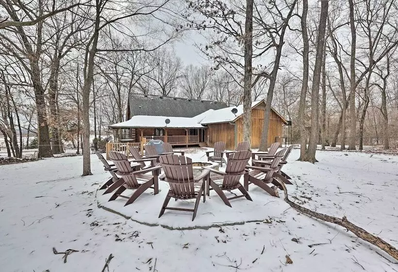 Country Cabin W/ Wraparound Deck & Views!